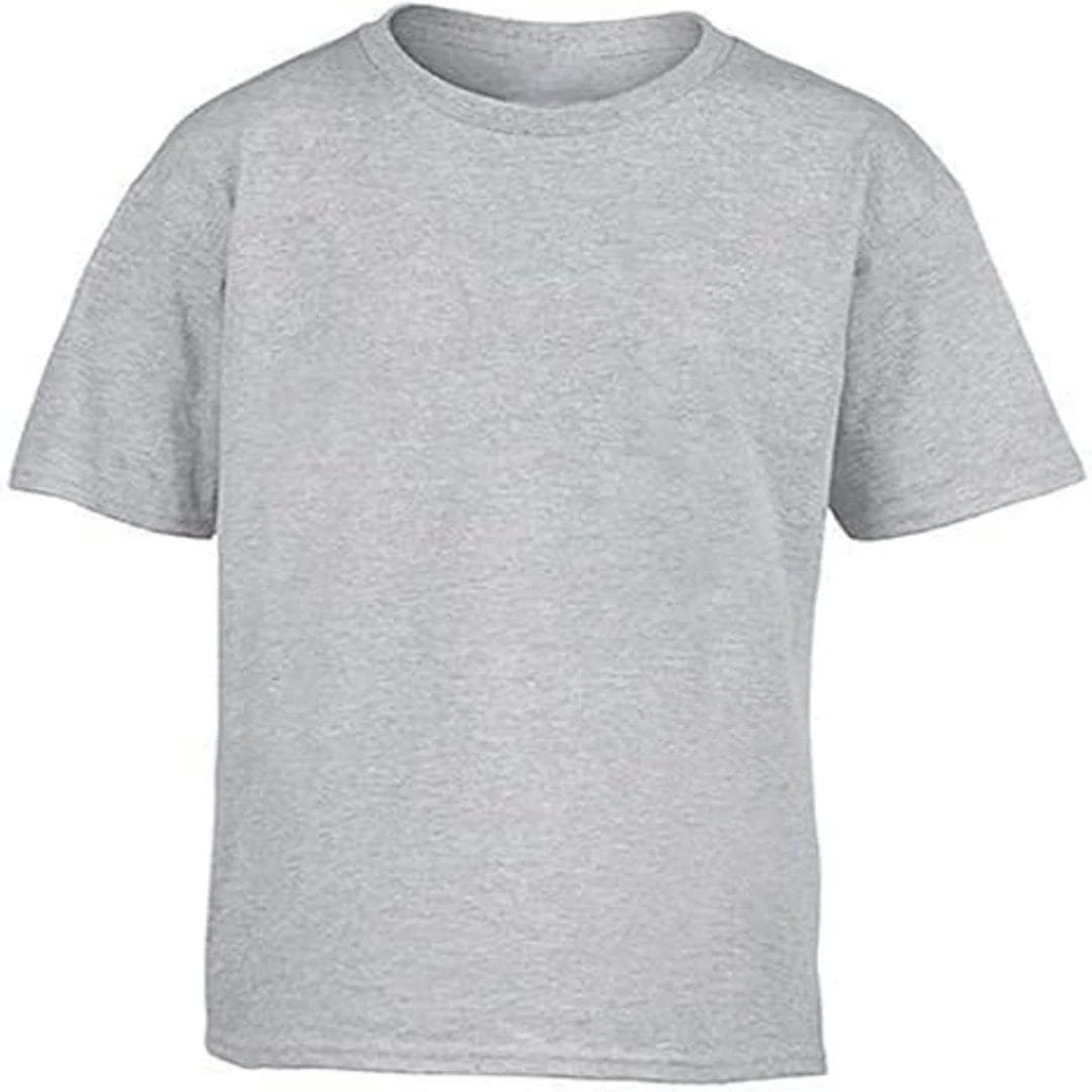 ASH COLOR SOLID COLOR Men’s Ash Solid Cotton T-Shirt | Premium Quality - Image 1